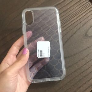 iphone x otterbox clear mermaid style
